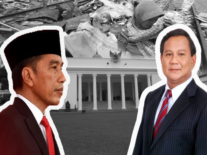 Ilustrasi Kabinet Jokowi Bersama Prabowo
